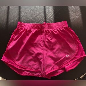 Nike | Dri-Fit Brief Lined Running Shorts | M | Pink